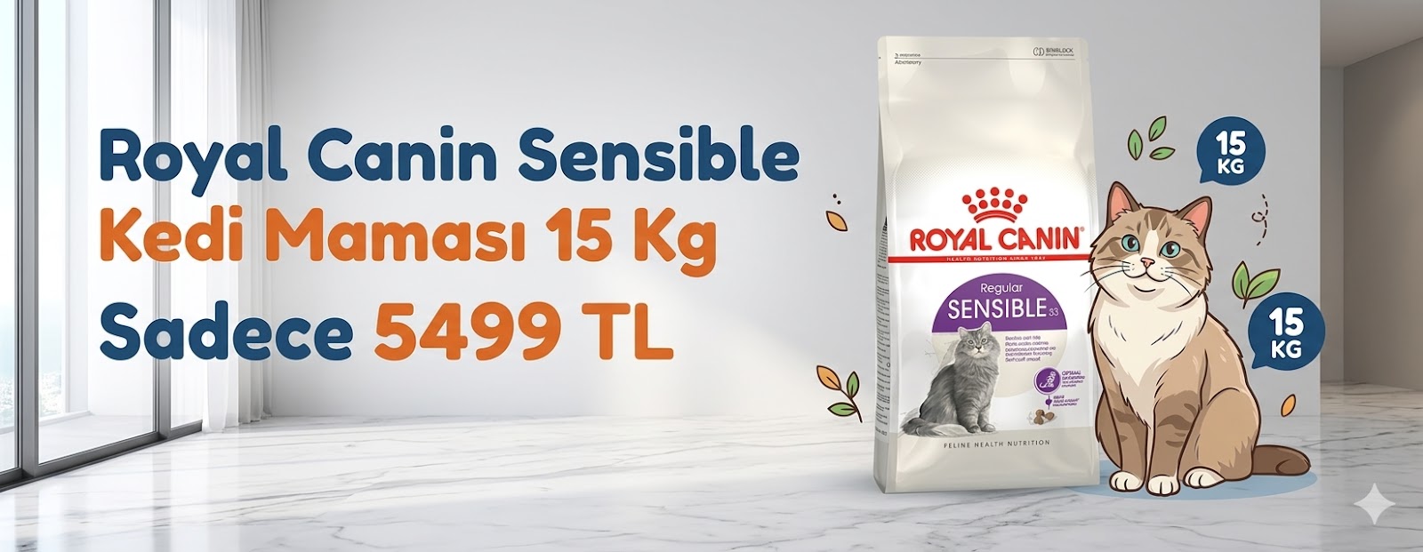 Sensible 15 kg