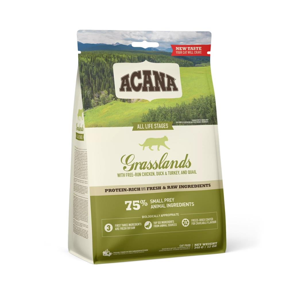 Acana Grasslands Kuzu Etli ve Ördekli Tahılsız Kedi Maması 4,5 kg Acana Grasslands Kuzu Etli ve Ördekli Tahılsız Kedi Maması 4,5 kg