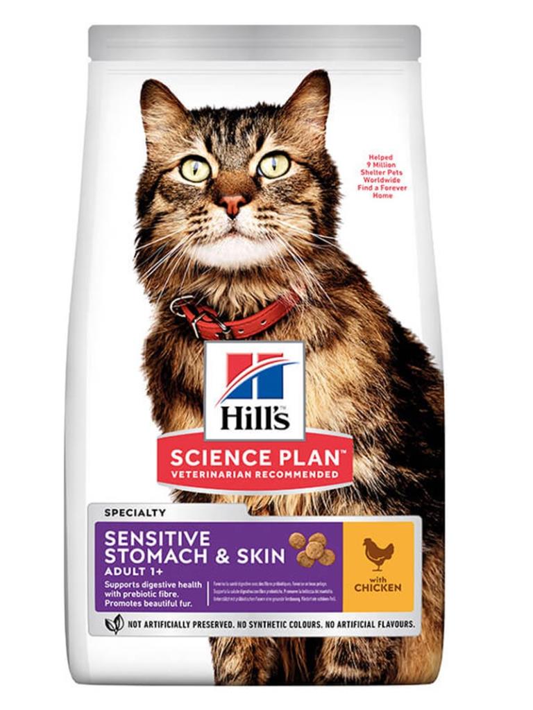 Hills Sensitive Skin Yetişkin Kedi Maması 1,5 Kg Hills Sensitive Skin Yetişkin Kedi Maması 1,5 Kg
