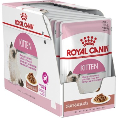 Royal Canin Kitten Gravy Kedi Konservesi 12 Adet Royal Canin Kitten Gravy Kedi Konservesi 12 Adet